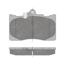 SP 475 PR SCT - MANNOL Комплект гальмівних колодок дисковий гальм