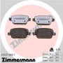 24537.960.1 ZIMMERMANN Комплект гальмівних колодок дисковий гальм