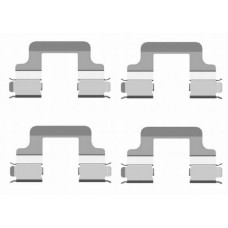 8DZ 355 204-101 HELLA Комплектуючі колодки дискового гальма