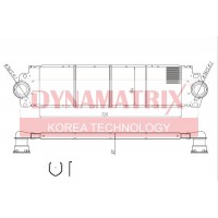 Интеркулер DYNAMATRIX DR96683