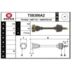 T58306A2 EAI Привідний вал