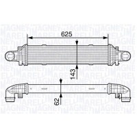 Интеркулер MAGNETI MARELLI 351319203350