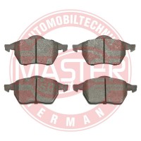 K6070812 MASTER-SPORT GERMANY Комплект гальмівних колодок дисковий гальм