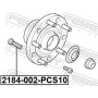 2184002PCS10 FEBEST Шпилька колеса