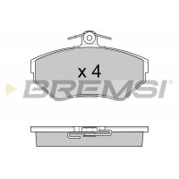 BP2674 BREMSI КомплеК т гальмівних колодок, дискове гальмо