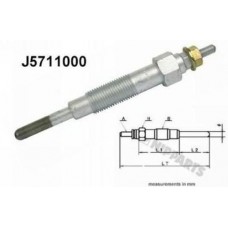 J5711000 NIPPARTS Свічка розжарювання