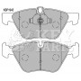 KBP1945 KEY PARTS Комплект гальмівних колодок дисковий гальм