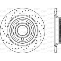 BDRS1992.25 OPEN PARTS Гальмівний диск