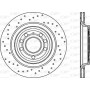 BDRS1992.25 OPEN PARTS Гальмівний диск