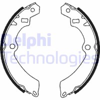 LS1599 DELPHI Комплект гальмівних колодок