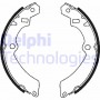 LS1599 DELPHI Комплект гальмівних колодок