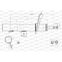 SAB8194.31 OPEN PARTS Амортизатор