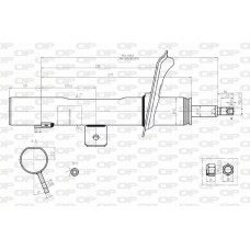 SAB8194.31 OPEN PARTS Амортизатор