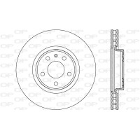BDR2617.20 OPEN PARTS Гальмівний диск