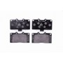 8DB 355 006-641 HELLA PAGID Комплект гальмівних колодок дисковий гальм