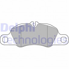 LP3177 DELPHI Комплект гальмівних колодок дисковий гальм