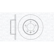 361302040121 MAGNETI MARELLI Гальмівний диск