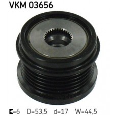VKM03656 SKF INA OPEL Шків генератора FORD 1.6TDCI, 2.0TDCI FOCUS, C-MAX, MONDEO/10-, VOLVO 1.6D, 2.0D/10- AV6Q-10A352-AA
