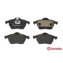 P 59 022 BREMBO Комплект гальмівних колодок дисковий гальм
