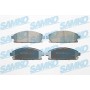 5SP846 SAMKO Комплект гальмівних колодок дисковий гальм
