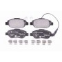8DB 355 014-471 HELLA PAGID Комплект гальмівних колодок дисковий гальм