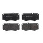 P 50 134 BREMBO Комплект гальмівних колодок дисковий гальм