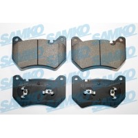 5SP2146 SAMKO Комплект гальмівних колодок дисковий гальм