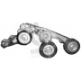 TOA3743 BREDA LORETT НАТЯЖИТЕЛЬ РЕМЕНЯ, клиновой зубча