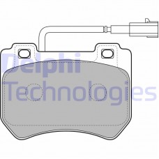 LP2200 DELPHI Комплект гальмівних колодок дисковий гальм