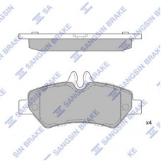 SP1562 Hi-Q Комплект гальмівних колодок дисковий гальм