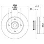 MDC2879C MINTEX Гальмівний диск