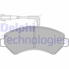 LP1993 DELPHI DELPHI FIAT Гальмівн колодки передн.Ducato,Citroen Jumper 1600-2000kg 06-