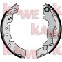 07670 KAWE Комплект гальмівних колодок