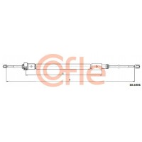 10.6301 COFLE Тросик, cтояночный тормоз