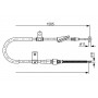 1 987 482 257 BOSCH Тросик, cтояночный тормоз