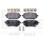55022233100 EUROBRAKE Комплект гальмівних колодок дисковий гальм