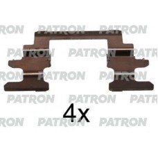 PSRK1025 PATRON Комплектуючі колодки дискового гальма