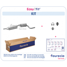 FS25094 Faurecia Глушник вихлопних газів кінцевий