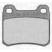 363916060306 MAGNETI MARELLI Комплект гальмівних колодок дисковий гальм