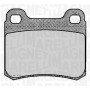 363916060306 MAGNETI MARELLI Комплект гальмівних колодок дисковий гальм