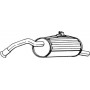 228-205 BOSAL Глушник вихлопних газів кінцевий