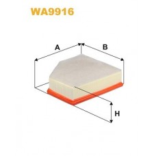 WA9916 WIX FILTERS Повітряний фільтр