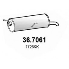 36.7061 ASSO Глушник вихлопних газів кінцевий