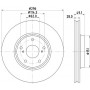 MDC2107 MINTEX Гальмівний диск