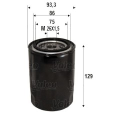 586076 VALEO Масляний фільтр