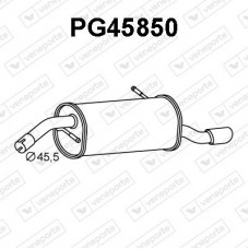 PG45850 VENEPORTE Глушник вихлопних газів кінцевий