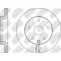 RN1506 NiBK Гальмівний диск
