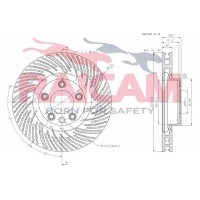 RD01478 RAICAM Гальмівний диск