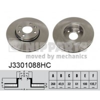 J3301088HC NIPPARTS Гальмівний диск