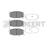 BS-1578 ZEKKERT Комплект гальмівних колодок дисковий гальм